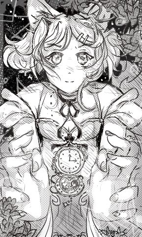 An artwork of Haruko from Mahou-Shoujo Sakura-San